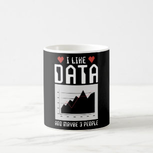Mug Don d'analyste de données d'un informaticien
