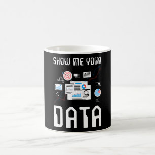 Mug Don d'analyste de données d'un informaticien