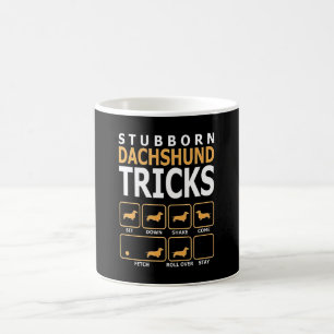Mug Don de chien  Trucs de Dachshund têtus