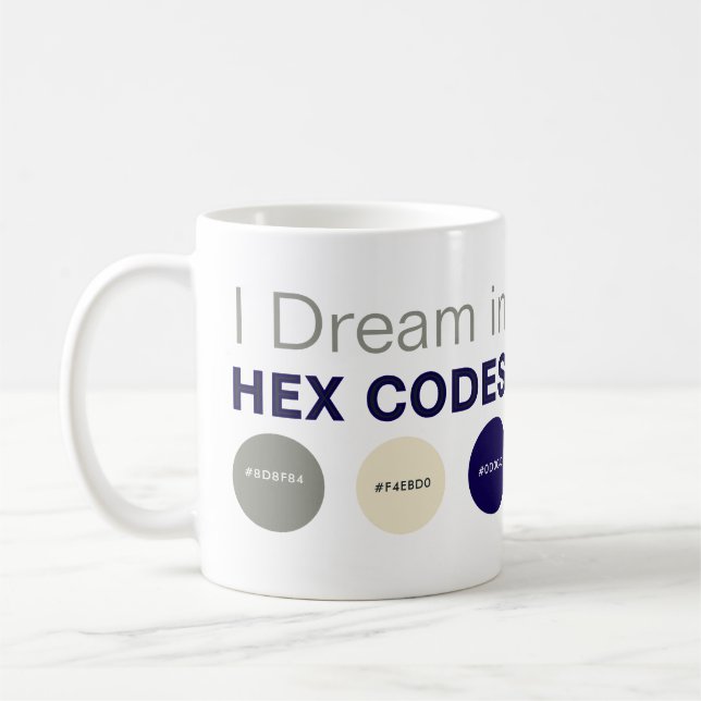 Mug Don de devis amusant pour le concepteur (Gauche)