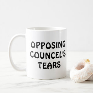 Mug Don de l'avocat contre la lacune du conseiller
