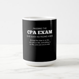 Mug Don d'examen CPA d'expert-comptable agréé
