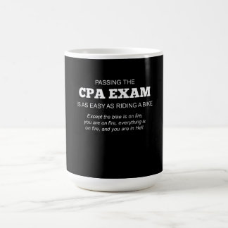 Mug Don d'examen CPA d'expert-comptable agréé