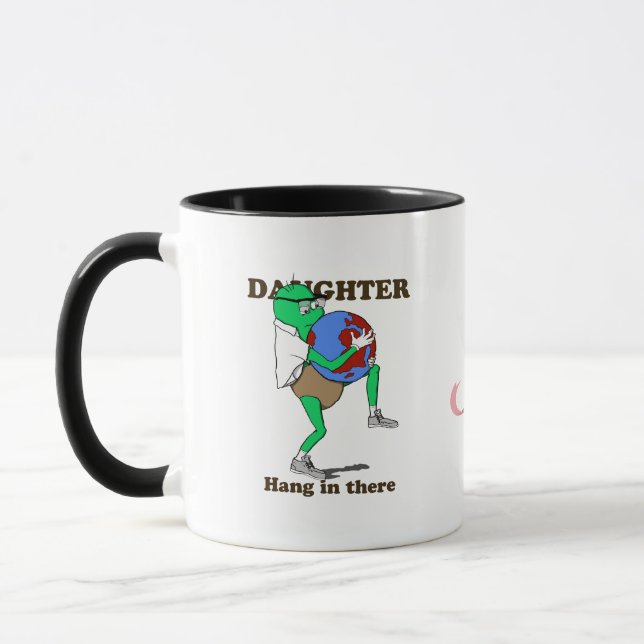 Mug Don pour cancer du sein pour votre fille (Gauche)
