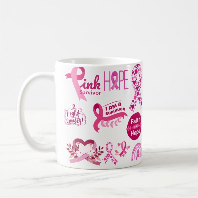 Mug Don pour le survivant du cancer (Gauche)
