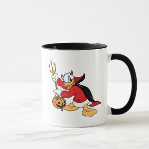 Mug Donald Duck en costume de diable