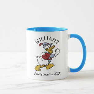 Mug Donald Duck en plein air Vacances en famille