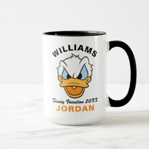 Mug Donald Duck   Vacances en famille