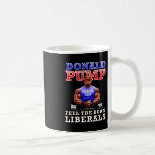 Mug Donald Pump Drôle Trump Sent Les Libéraux Brûlants