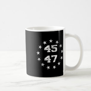 Mug Donald Trump 2024 45 47 Drapeau américain 4 juille