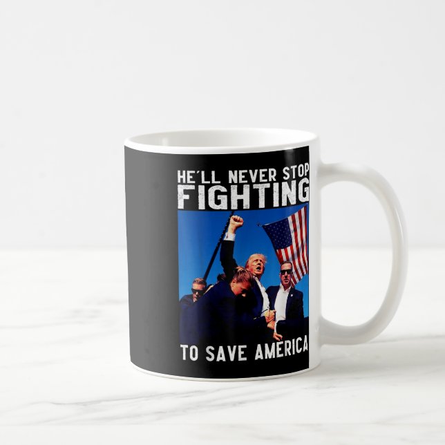 Mug Donald Trump 2024 En Enfer N'Arrête Jamais De Se B (Droite)