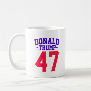 Mug Donald Trump 47 Election présidentielle 2024