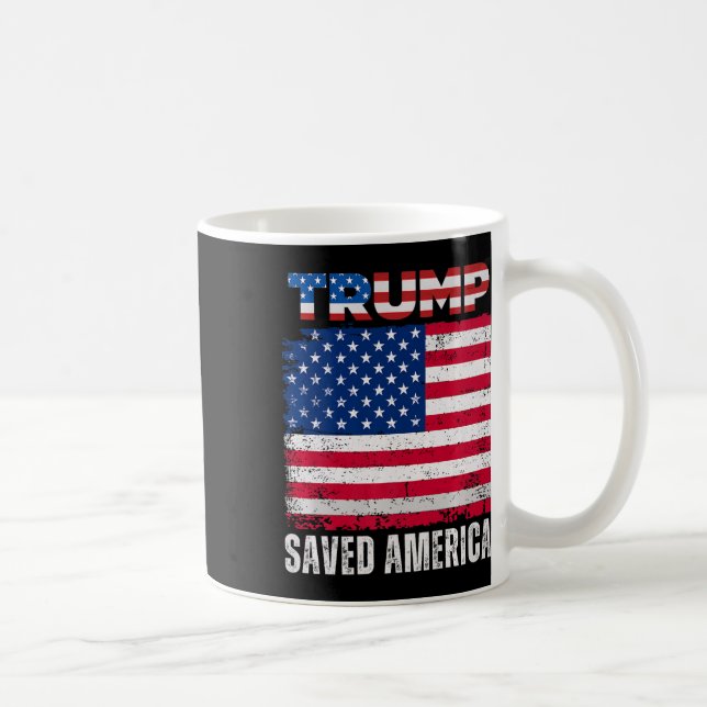Mug Donald Trump a sauvé l'Amérique lors de la 47e Ina (Droite)