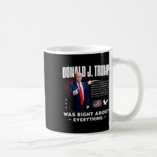 Mug Donald Trump Avait Raison Sur Tout - Trump 20