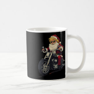 Mug Donald Trump Christmas Biker Motorbike Funny Père