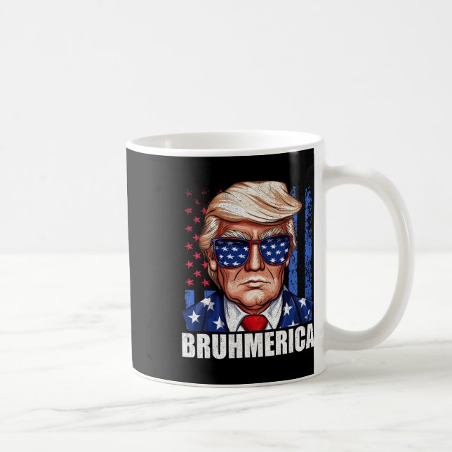 Mug Donald Trump Drapeau Américain Distorti (Droite)