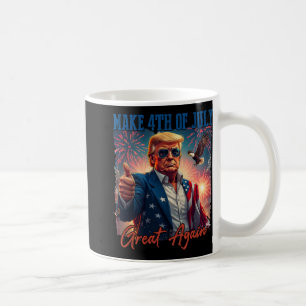 Mug Donald Trump Feu patriotique Faire 4 juillet G