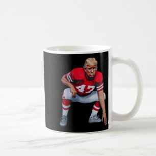 Mug Donald trump football américain président 2025Dona