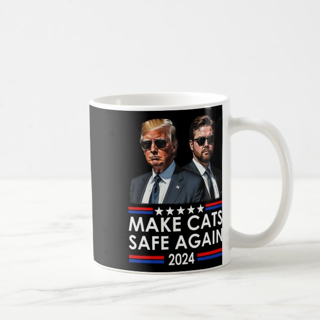 Mug Donald Trump met les chats en sécurité à nouveau 2 (Droite)