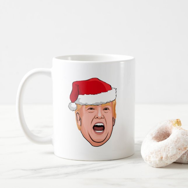 Mug DONALD TRUMP Noël (Avec donut)