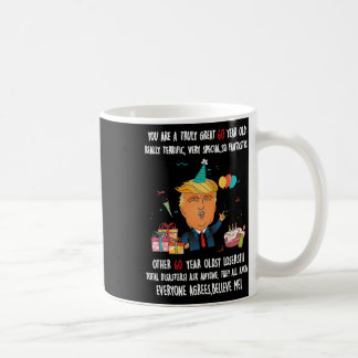 Mug Donald Trump Président Funny 60e anniversaire Trum