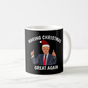 MUG DONALD TRUMP RENDRE NOËL GRAND À NOUVEAU CAFÉ