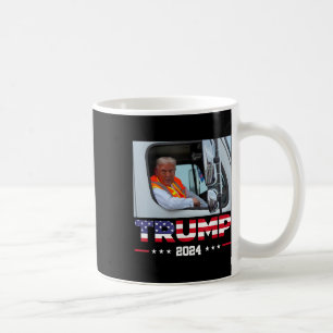Mug Donald Trump roule dans un camion de garage 1