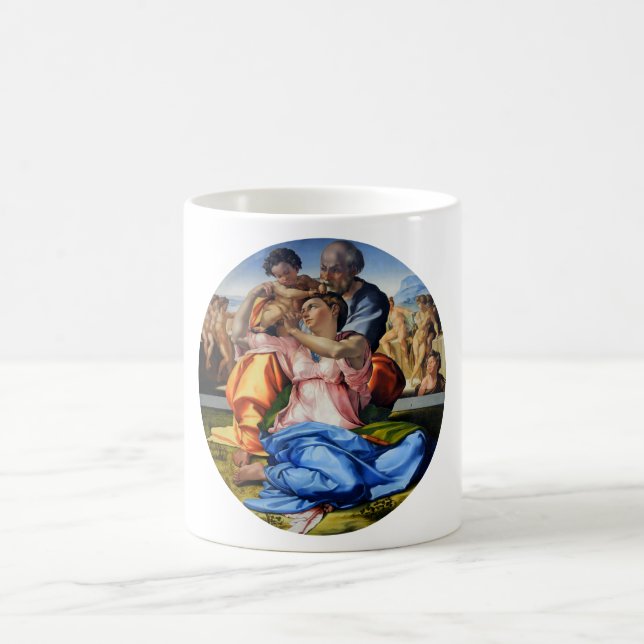 Mug Doni Tondo, Doni Madona, Michel-Ange, 1507 (Centre)
