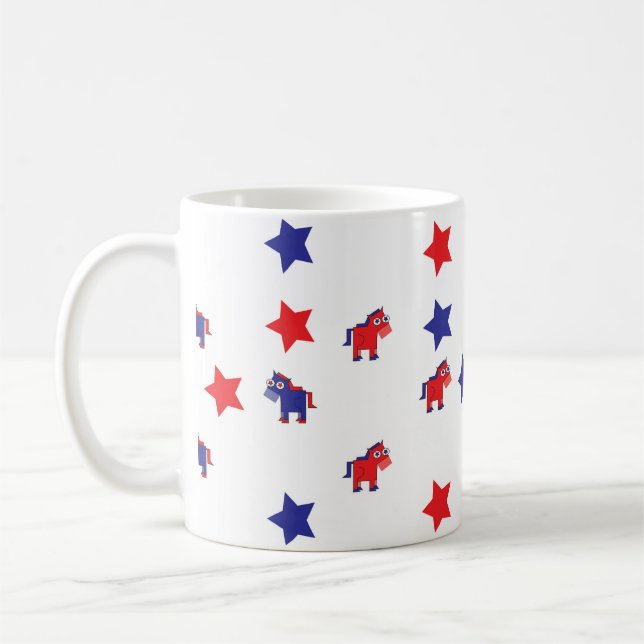 Mug Donkey démocrate (Gauche)