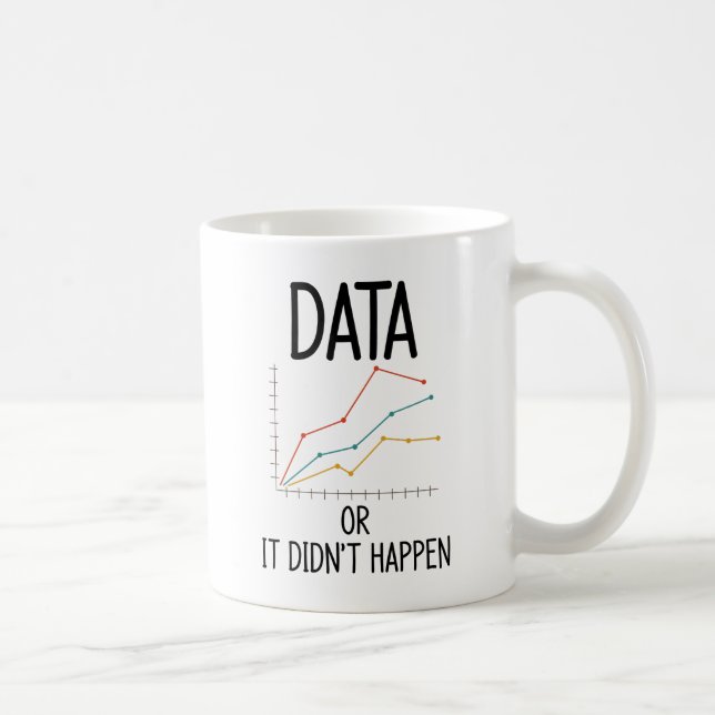 Mug Données ou cela n'a pas eu lieu (Droite)
