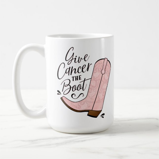 Mug Donner au cancer la conscience du cancer du sein d (Gauche)
