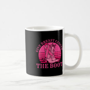 Mug Donner Le Cancer Du Sein L'Initiale Cowgirl Cancer