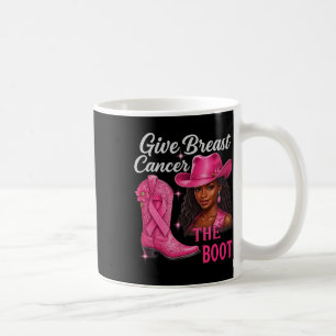 Mug Donner Le Cancer Du Sein L'Initiale Cowgirl Cancer