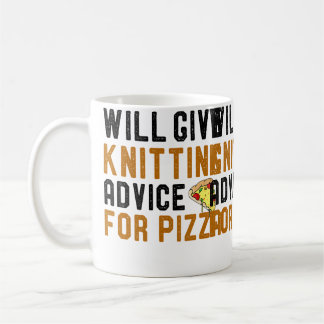 Mug Donnera des conseils de tricot pour pizza drôle hu
