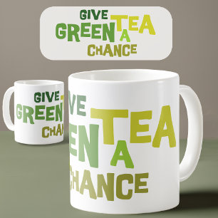 Mug Donnez du thé vert une chance à la Musique