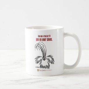 Mug Donnez-moi un festin ou je ferai pipi sur vos