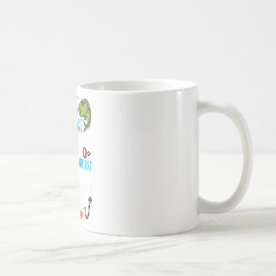 Mug Donnez un poisson à un démocrate drôle de pêche ré