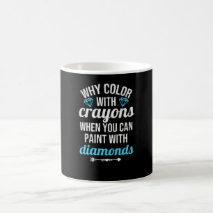 Mug Dons de l'aube de la peinture de diamant  Peintre 
