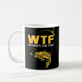 Mug Dons de pêche amusants - WTF Où est le poisson