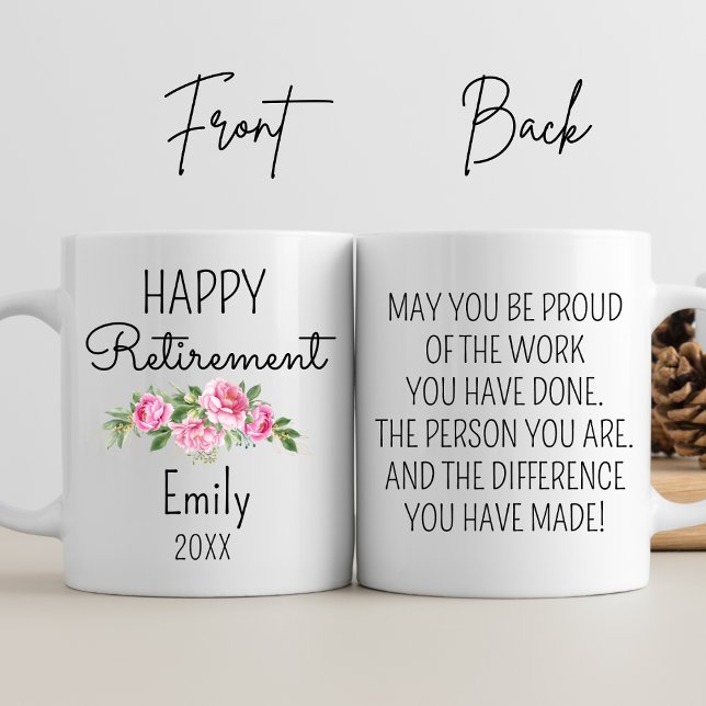 Mug Dons De Retraite Pour Les Femmes Infirmière (Créateur téléchargé)