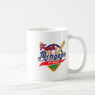 Mug Don't Bunt Hit Fresh Dingers Funny Bysebyll Softby
