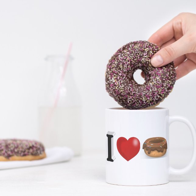 Mug Donut Lover moitié (Créateur téléchargé)