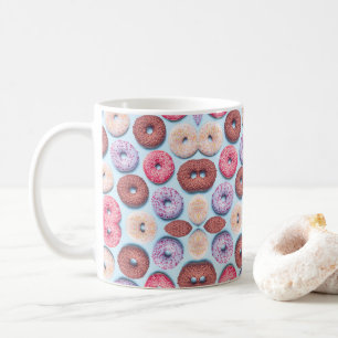 Mug Donuts avec Motif d'arrosage