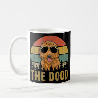 Mug Dood Funny Vintage Goldendoodle Chien Maman Papa 