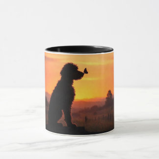 Mug Doodle et Papillon Café Beau