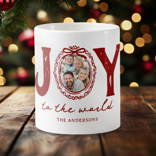 Mug Doodle Joy To The World Photo Noël