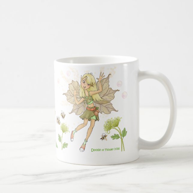 Mug Doolie des collines de fleur (Droite)
