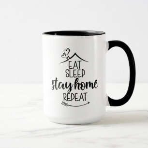 Mug Dormir à la maison Répéter