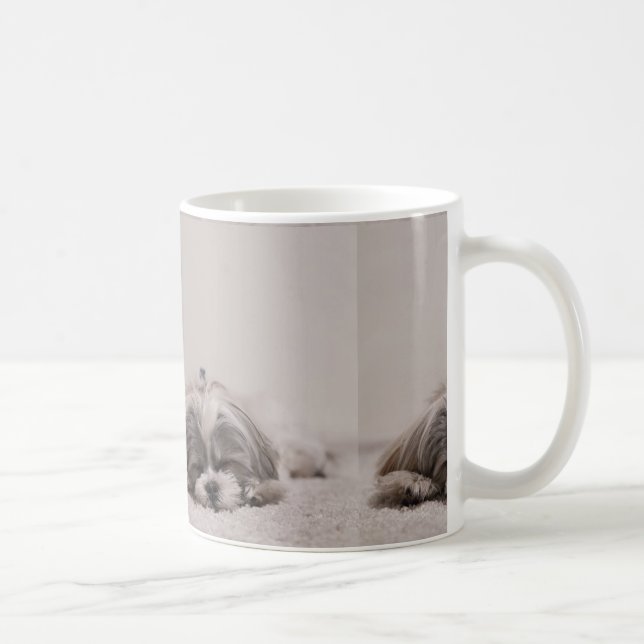 Mug Dormir Shih tzu Mug, Dormir Chien (Droite)
