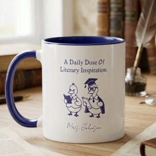 Mug Dose quotidienne d'inspiration littéraire Amateur